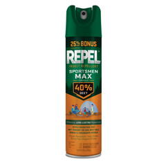 Repel Insect Repellent Sportsmen Max Formula 40% DEET Aerosol Value Pack, 2 Cans