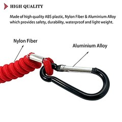 8M0092849 Boat Engine Emergency Stop Switch Safety Lanyard Cord New Red
