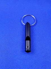 Aluminum Emergency Survival Whistle Keychain Outdoor Camping Rape Protection NEW