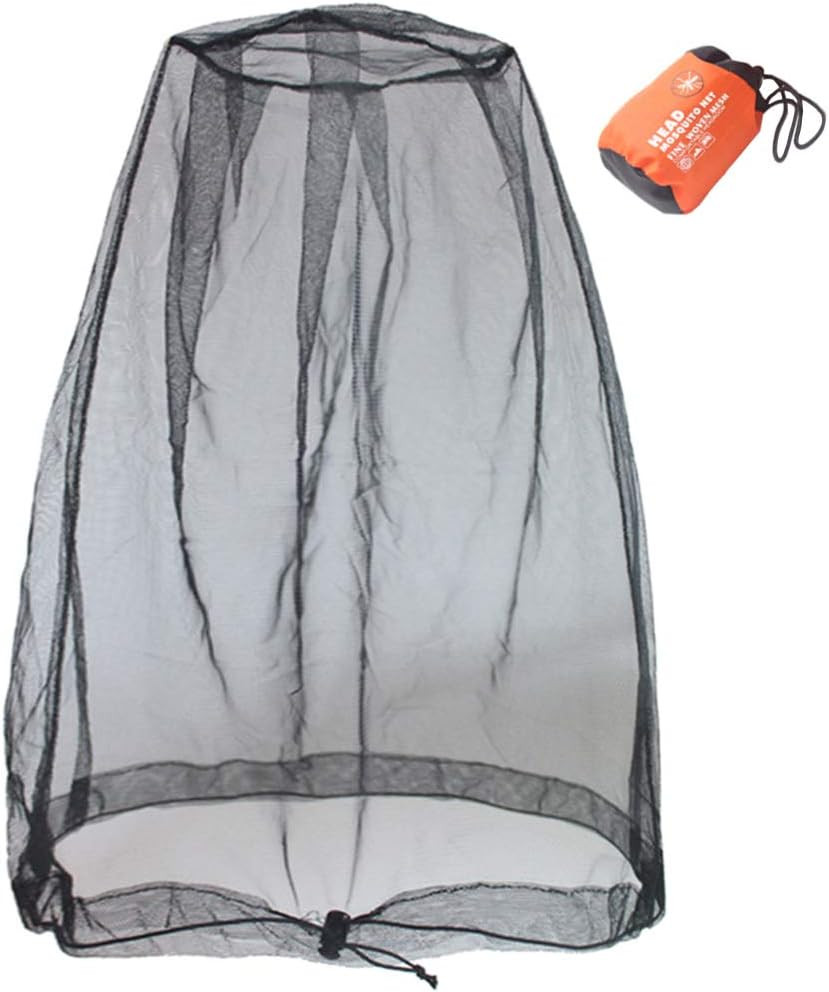Head Net Hat for Bugs No See Ums, Insects, Gnats, Biting Midges – Spacious Net R