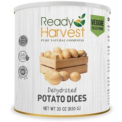 Ready Harvest Dehydrated Food – Potato Dices | Emergency | Dried 1 CAN