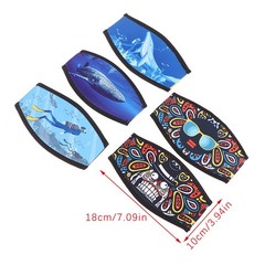 1Pc Diving Snorkeling Mask Strap Cover Comfort Padded Protection Hair Wrap
