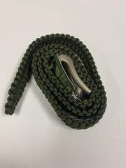 NEW Stone River Gear 500 Lb. Survival Paracord Belt Green Medium – Waist 32-36″