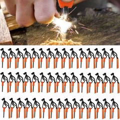 Lot Outdoor Survival Magnesium Rod Fire Starter Emergency Striker Flint for Camp