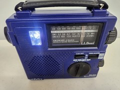 Eton FR200 LL Bean Emergency Radio Shortwave AM FM Hand Crank Blue Tested