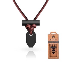 Handcrafted USA Made Waterproof Weathertight Fire Starter Necklace for Men