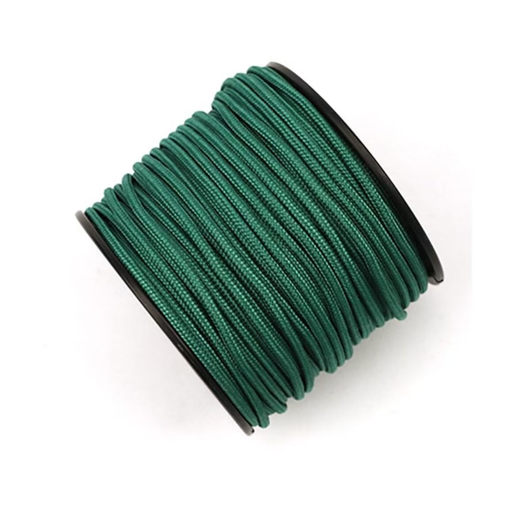 Emerald Green 3mm 164ft 5 Strand Braided Nylon Paracord UV Resistant