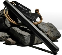 Hexå Ferro Rod Fire Starter – 20,000 Strikes, 1/2″ Thick