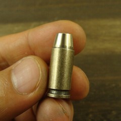 Brass “Bullet” knife Lanyard Bead Paracord beads crafted for EDC gear XLH049