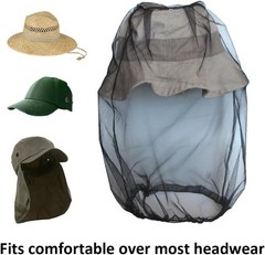 Nylon Bug Protection Mesh Nets – 3pcs Lightweight, Breathable, Ideal for Travel