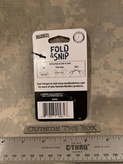 Emergency/Survival: Marbles – Fold & Snip Scissors MR484 Stainless Steel – New!