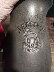 Adirondack Firestone Fire Starter Company- Rare Crock