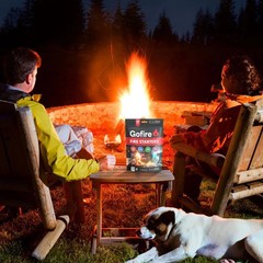 Gofire 50 FIRE STARTERS Camping Hiking Backpacking Campfire Fireplace Grill BOB
