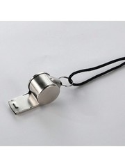 Whistle, Whistle for Coaches, Stainless Steel Whistles Coach 2 PCS