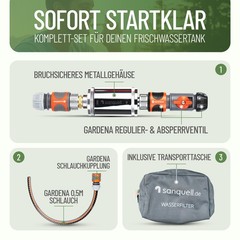 Water Filter Camping Motorhome, Caravan Explorer | Germ Barrier | Medical Tech…