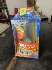 NIB Sealed Off Mosquito Lamp Reusable Lamp, Candle and 2 Insect Repellent Pads