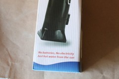 SunRocket Solar Water Heater & Thermos, Heat Water Anywhere! New In Box 1714