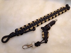 Paracord Airgun Ammo Bracelet Copper 4.5mm Pellets And Revolver Fob Easy Reload