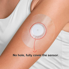 55Pack Freestyle Libre Adhesive Patches Breatheable Waterproof Libre Sensor Patc