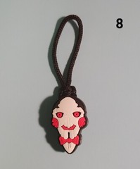 Paracord Handmade Zipper Pull HORROR THEMED- Beetlejuice/ Pennywise + 11 options