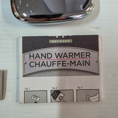 Zippo Outdoors Deluxe Hand Warmer + zippo leather pouch and wick.