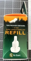 LOT OF 3 NEW Repel Realm Zone Mosquito Repellent Refill Cartridge 40 HOURS