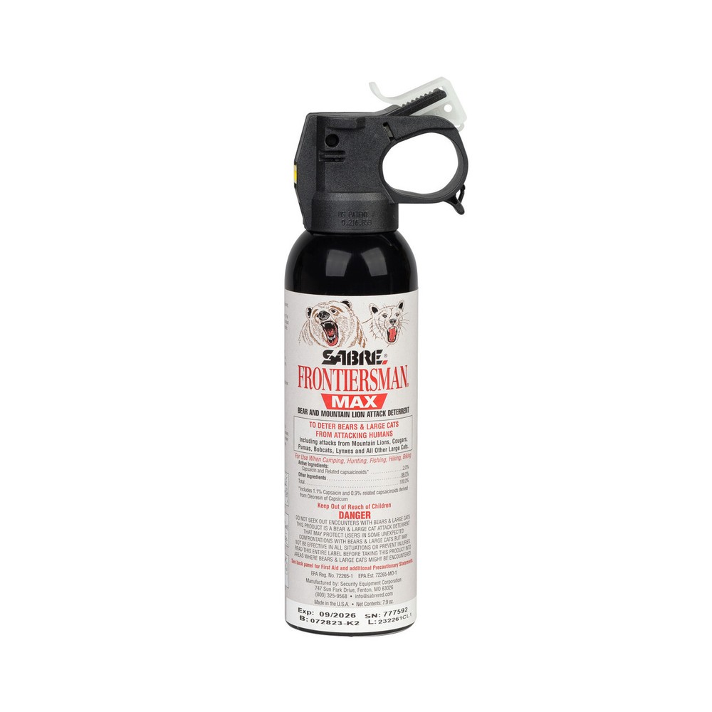 7.9 oz. Bear Spray & Mountain Lion Spray