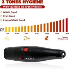 Electronic Whistle for Coaches 3 Sound Effects, Teachers, Sports Traning Whistle