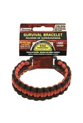 Secure Line Survival Bracelet 7 ft. Military Grade Nylon Paracord 550 lb Large