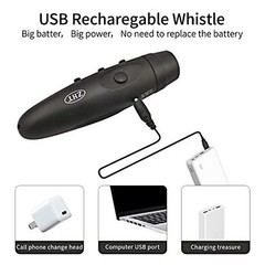 Electronic Whistles for Referees with USB Charging, 3 Tone High Volume
