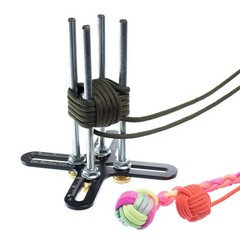 Metal Aluminum Uni-Monkey Fist Jig – Choose from Black, Silver, and Blue – Mo…