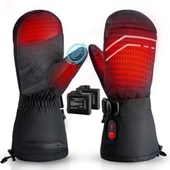 Kakashi Heated Mittens For Men Women 7.4V 3200Mah Electric Battery Winter