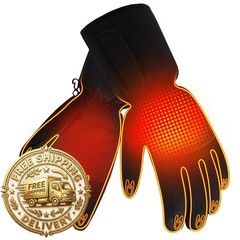 Autocastle Winter Rechargeable Electric Warm Heated Gloves Men Women Battery