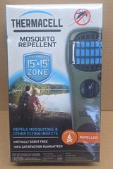 NEW Thermacell Mosquito Repellent Portable Repeller 15’x15’ Zone Protection