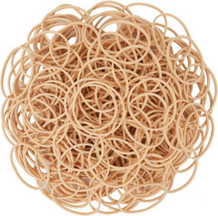 Rubber Bands Size16 Elastic Band #16 Light brown 600Pcs