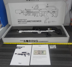 Elon Musk The Boring Company Not A Flamethrower #395 with Instructions & $5 NEW