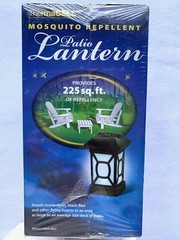 Thermacell Patio Shield 15 Foot Zone Mosquito Protection Lantern With 3 Refills