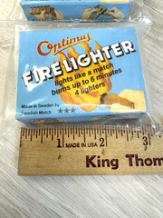 VINTAGE OPTIMUS FIRE LIGHTER MATCHES MADE IN SWEDEN Lot of 2