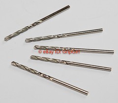 Set of 3x Diamond Tip 3/32″ Drill Bit Tactical Covert EDC SERE E&E Gear
