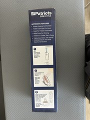 4 Patriots Sun Kettle Water Heater Portable Solar Thermos 16.9fl oz Camping Cook