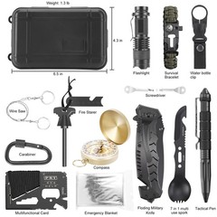 Survival kits 17 in 1, Emergency Survival Gear and Equipment, Cool Gadgets fo…
