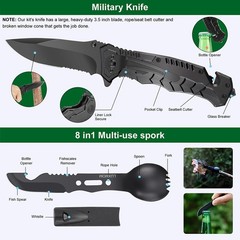 Gifts for Men Dad Christmas Husband Teenage Boy, Survival Kit 28 in 1, Surviv…
