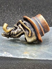 Paracord Bracelet DIY Accessories BEAD Pendant Brass Parts BEARD SKULL PIPE USA