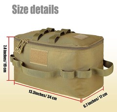 Outdoor Portable Camping Organizer Cookware Anti-collision Picnic Storage Bag