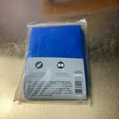 Blue COLEMAN Hooded Poncho~Universal Size~Plus 10 Emergency Ponchos + 1 Reusable