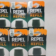 Repel Realm Mosquito Repellent Refill 40 Hour Unscented New In Box Lot Of 8