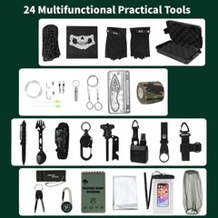 Survival Advent Calendar Outdoor Gear Emergency Tools Adventure Kit New