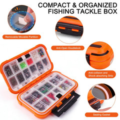 Fishing Accessories Kit, 308-Piece All-in-One Gear Set with…