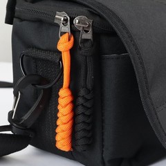 10 Set Paracord Zipper Pull Braided Lanyard Key Chain Backpack Lanyard