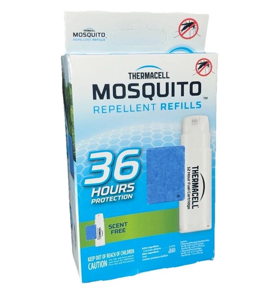 Thermacell Mosquito Repellent Refills 36 Hours Protection